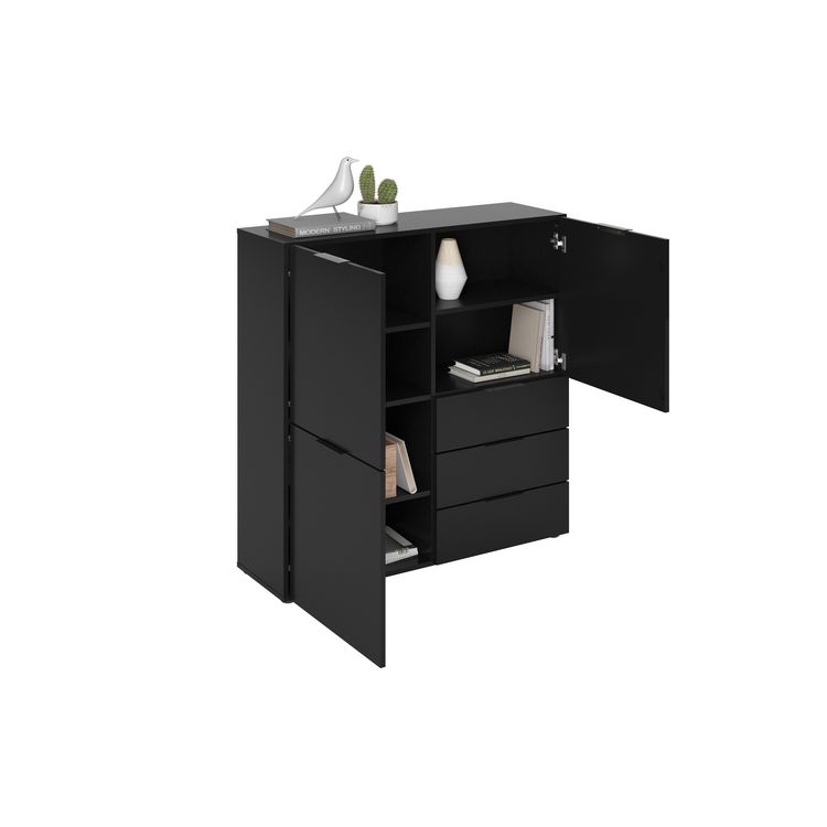 Commode de rangement 3 portes 3 tiroirs L99 cm DARIK Les meilleures critiques de ???? Commode De Rangement 3 Portes 3 Tiroirs L99 Cm DARIK ???? -VIDAXL Shop unnamed file 2229