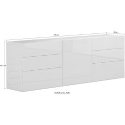 Grosses soldes ❤️ Buffet Moderne 1 Porte 6 Tiroirs L170cm FLORENCE ⭐ 4 Grosses soldes ❤️ Buffet Moderne 1 Porte 6 Tiroirs L170cm FLORENCE ⭐ -VIDAXL Shop unnamed file 2240