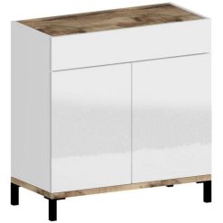 Meilleur prix ✨ Commode Meuble à Chaussures 2 Portes 1 Tiroir L80cm BARI ???? -VIDAXL Shop unnamed file 2267