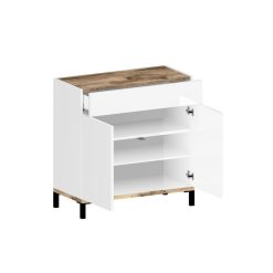 Meilleur prix ✨ Commode Meuble à Chaussures 2 Portes 1 Tiroir L80cm BARI ???? -VIDAXL Shop unnamed file 2268