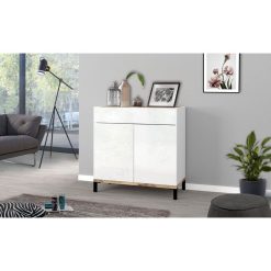 Meilleur prix ✨ Commode Meuble à Chaussures 2 Portes 1 Tiroir L80cm BARI ???? -VIDAXL Shop unnamed file 2269
