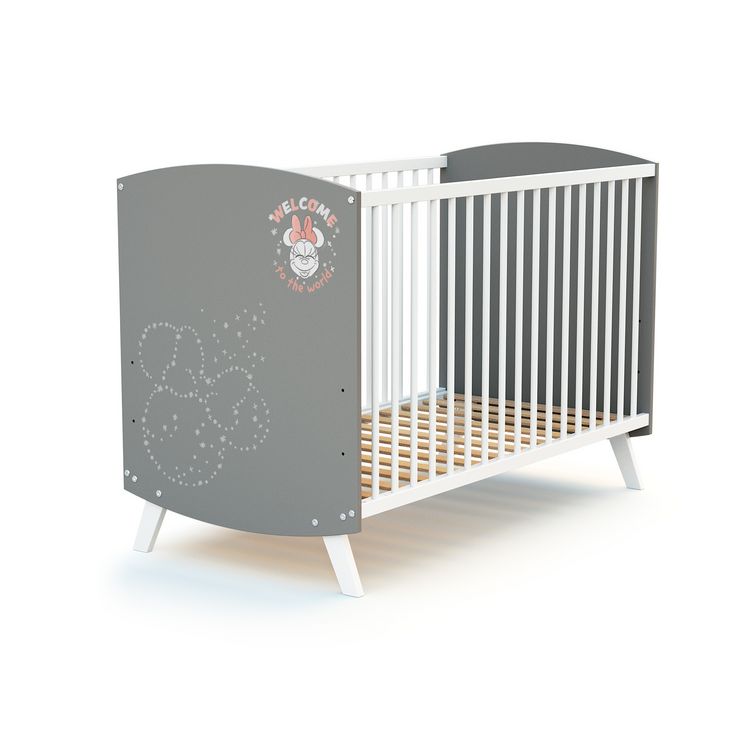 AT4 Lit bébé 60x120 cm MINNIE Gris Nouveau ???? AT4 Lit Bébé 60x120 Cm MINNIE Gris ???? -VIDAXL Shop unnamed file 2272