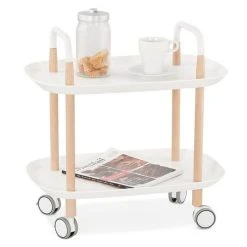 Tout neuf 🥰 Paris Prix Desserte De Cuisine Design Ariel 59cm Blanc 😍 -VIDAXL Shop unnamed file 229