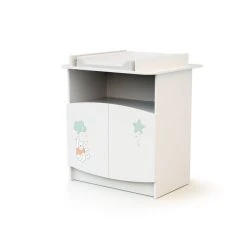 Les meilleures critiques de ❤️ AT4 Ensemble Lit Bébé 60x120 Cm Et Commode à Langer 2 Portes WINNIE NUAGE DISNEY 😉 -VIDAXL Shop unnamed file 2302