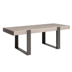 Sortie ???? Table De Séjour Fixe Style Industriel L224cm TRAVEL ????