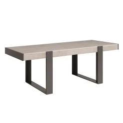 Sortie 😍 Table De Séjour Fixe Style Industriel L224cm TRAVEL 🥰