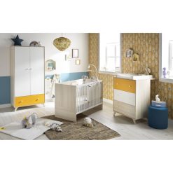 Promo ⌛ BABY PRICE Lit Bébé Transformable En Banquette 120X60 Cm YUZU ????