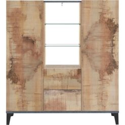 Les meilleures critiques de ❤️ Buffet Haut Moderne 2 Portes 2 Tiroirs L120cm BARI ????