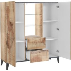 Les meilleures critiques de ❤️ Buffet Haut Moderne 2 Portes 2 Tiroirs L120cm BARI ???? -VIDAXL Shop unnamed file 2330