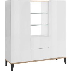 Les meilleures critiques de ❤️ Buffet Haut Moderne 2 Portes 2 Tiroirs L120cm BARI ???? -VIDAXL Shop unnamed file 2332