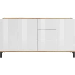 Meilleure affaire 🧨 Buffet Moderne 3 Portes 3 Tiroirs L160cm BARI 🛒 -VIDAXL Shop unnamed file 2340