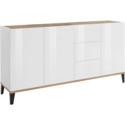Meilleure affaire ???? Buffet Moderne 3 Portes 3 Tiroirs L160cm BARI ???? 6 Meilleure affaire ???? Buffet Moderne 3 Portes 3 Tiroirs L160cm BARI ???? -VIDAXL Shop unnamed file 2341