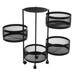 Le moins cher 😀 Resserre Rotatif Rond En Métal Mayaj 76cm Noir 😍 -VIDAXL Shop unnamed file 235