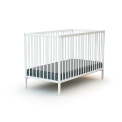 Les meilleures critiques de ???? AUCHAN BABY Lit Bébé En Bois Massif Blanc, Sommier Réglable 60X120 Cm WEBABY ????