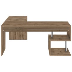 Meilleure vente ???? Bureau D'angle Droit Moderne Avec étagères 180 Cm SANTA ???? 7 Meilleure vente ???? Bureau D'angle Droit Moderne Avec étagères 180 Cm SANTA ???? -VIDAXL Shop unnamed file 2408