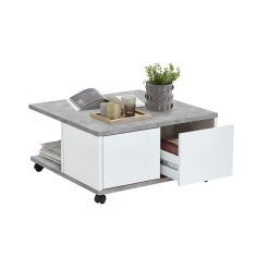 Acheter ⌛ Table Basse Carrée 2 Tiroirs L70cm WIN ???? -VIDAXL Shop unnamed file 2423