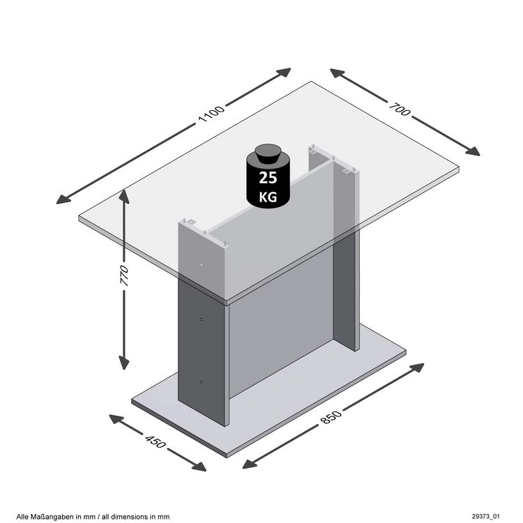 Table haute mange debout L110 cm ANNECY Sortie ???? Table Haute Mange Debout L110 Cm ANNECY ???? -VIDAXL Shop unnamed file 2468