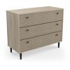 Tout neuf ???? Commode 3 Tiroirs Décor Effet Cannage L90cm HANOÏ ⭐ -VIDAXL Shop unnamed file 2484