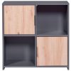 De gros ⭐ Etagere De Rangement 2 Portes 2 Niches TEO ???? -VIDAXL Shop unnamed file 2490