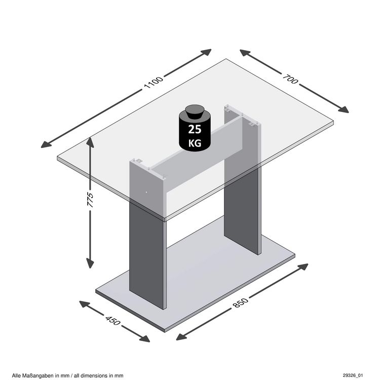 Table haute mange debout L110 cm ANNECY Budget ❤️ Table Haute Mange Debout L110 Cm ANNECY ???? -VIDAXL Shop unnamed file 2497