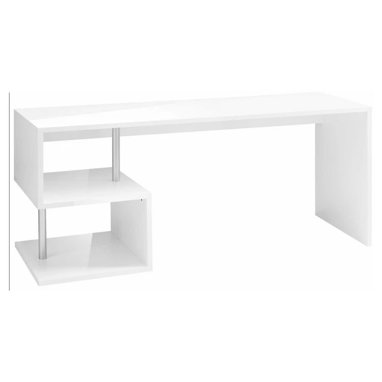 Grosses soldes 🛒 Bureau Droit Moderne Avec étagère 180 Cm SANTA 🔥 4 Grosses soldes 🛒 Bureau Droit Moderne Avec étagère 180 Cm SANTA 🔥 – Image 2