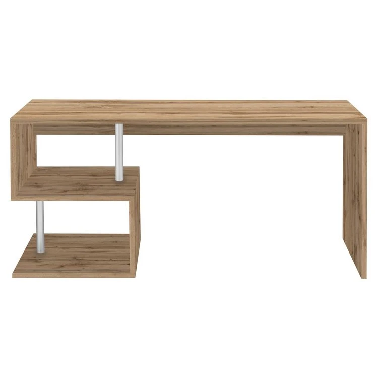 Grosses soldes 🛒 Bureau Droit Moderne Avec étagère 180 Cm SANTA 🔥 6 Grosses soldes 🛒 Bureau Droit Moderne Avec étagère 180 Cm SANTA 🔥 – Image 4