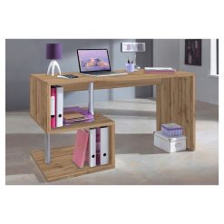 Grosses soldes ✨ Bureau Droit Moderne Avec étagère 140 Cm SANTA ???? -VIDAXL Shop unnamed file 2521
