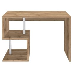 Sortie ⌛ Bureau Droit Moderne Avec étagère 100 Cm SANTA ???? 5 Sortie ⌛ Bureau Droit Moderne Avec étagère 100 Cm SANTA ???? -VIDAXL Shop unnamed file 2534