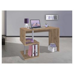 Sortie ⌛ Bureau Droit Moderne Avec étagère 100 Cm SANTA ???? 7 Sortie ⌛ Bureau Droit Moderne Avec étagère 100 Cm SANTA ???? -VIDAXL Shop unnamed file 2536