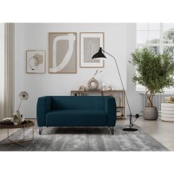 Top 10 ???? Canapé Fixe 2 Places Pieds épingles Tissu JULIO ????