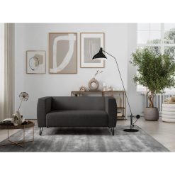 Top 10 ???? Canapé Fixe 2 Places Pieds épingles Tissu JULIO ???? -VIDAXL Shop unnamed file 2549