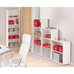 Meilleure vente ⌛ Etagère De Rangement 4 Niches L60cm PACO ❤️ -VIDAXL Shop unnamed file 2555