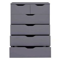 Acheter 👍 Commode Haute Meuble De Rangement 6 Tiroirs FALONE 😉 -VIDAXL Shop unnamed file 2574