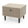 Sortie ❤️ Chevet 1 Tiroir Décor Effet Cannage L44cm HANOÏ 👍 -VIDAXL Shop unnamed file 2575