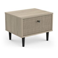 Sortie ❤️ Chevet 1 Tiroir Décor Effet Cannage L44cm HANOÏ ???? -VIDAXL Shop unnamed file 2577