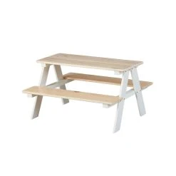Budget 🔔 Table-banc Enfant HENNING Pin Massif Vernis Blanc/naturel 👍 -VIDAXL Shop unnamed file 2580