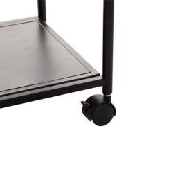 Bon marché ???? Desserte De Cuisine Cannage Betty 85cm Noir ???? -VIDAXL Shop unnamed file 272