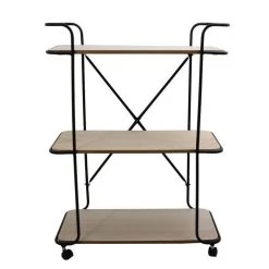 Vente flash 😀 Paris Prix Desserte Industrielle 3 Niveaux 83cm Naturel & Noir 🔥 -VIDAXL Shop unnamed file 284