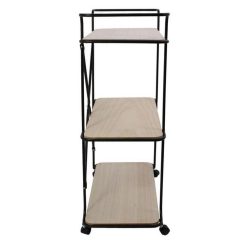 Vente flash ???? Paris Prix Desserte Industrielle 3 Niveaux 83cm Naturel & Noir ???? -VIDAXL Shop unnamed file 285