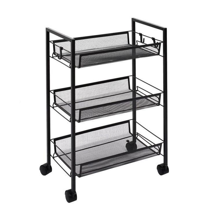 Paris Prix Desserte 3 Niveaux en Métal Roulettes 63cm Noir Grosses soldes ???? Paris Prix Desserte 3 Niveaux En Métal Roulettes 63cm Noir ???? -VIDAXL Shop unnamed file 289