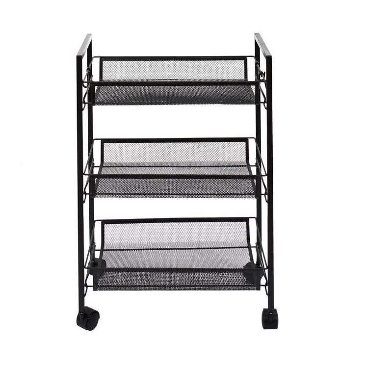 Paris Prix Desserte 3 Niveaux en Métal Roulettes 63cm Noir Grosses soldes ???? Paris Prix Desserte 3 Niveaux En Métal Roulettes 63cm Noir ???? -VIDAXL Shop unnamed file 290