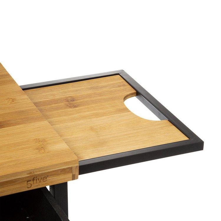 ATMOSPHERA Desserte métal et bambou Nera Promo ???? ATMOSPHERA Desserte Métal Et Bambou Nera ???? -VIDAXL Shop unnamed file 307