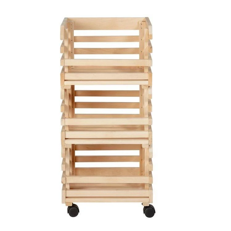 Coupon 🛒 Paris Prix Desserte De Cuisine 3 Étages Fruits 80cm Naturel 🎁 4 Coupon 🛒 Paris Prix Desserte De Cuisine 3 Étages Fruits 80cm Naturel 🎁 – Image 2