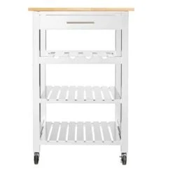 Budget 🎁 Desserte De Cuisine Claude 58cm Blanc 🛒 -VIDAXL Shop unnamed file 327