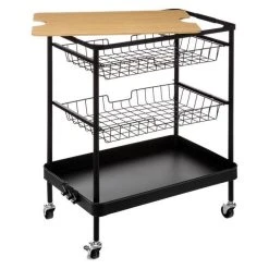 Le moins cher 🎉 Desserte De Cuisine Design Amo 79cm Naturel ✔️ -VIDAXL Shop unnamed file 331