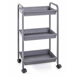 De gros ???? Paris Prix Desserte De Cuisine 3 Niveaux Melo 72cm Gris ❤️