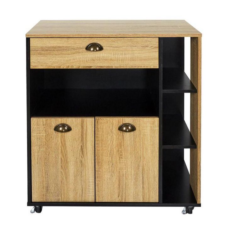 Paris Prix Desserte de Cuisine Chef 86cm Marron & Noir Coupon ✨ Paris Prix Desserte De Cuisine Chef 86cm Marron & Noir ???? -VIDAXL Shop unnamed file 341