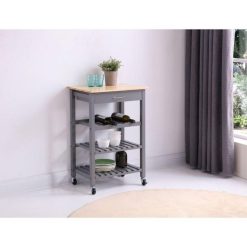 Remise ???? Paris Prix Desserte De Cuisine 3 Niveaux Coril 84cm Taupe ???? 4 Remise ???? Paris Prix Desserte De Cuisine 3 Niveaux Coril 84cm Taupe ???? -VIDAXL Shop unnamed file 355