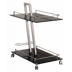 Meilleure affaire ???? Paris Prix Desserte De Cuisine Design Revue 72cm Noir ❤️