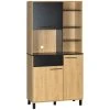 Bon marché 🤩 HOMCOM Buffet Haut Multi-rangement 3 Portes Tiroir 5 Niches Bicolore Aspect Bois Clair Noir ✨ 1 Bon marché 🤩 HOMCOM Buffet Haut Multi-rangement 3 Portes Tiroir 5 Niches Bicolore Aspect Bois Clair Noir ✨ -VIDAXL Shop unnamed file 389